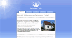 Desktop Screenshot of ferienhaus-putlitz.de